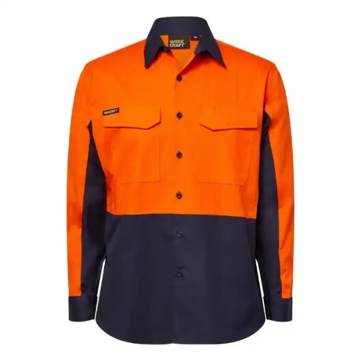 Picture of WorkCraft, L/S Vented Shirt